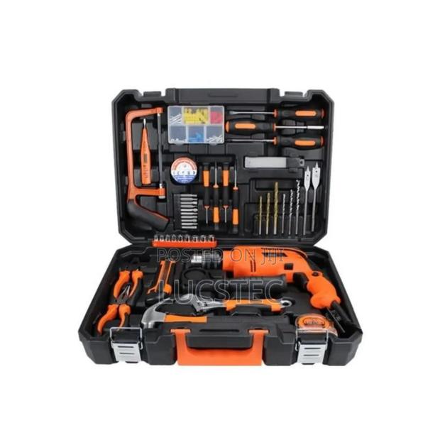 Dera 750w Impact Drill Tool Kit, - main view