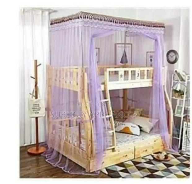 Square Top Double Decker Mosquito Net Fit for All Bed Sizes - main view