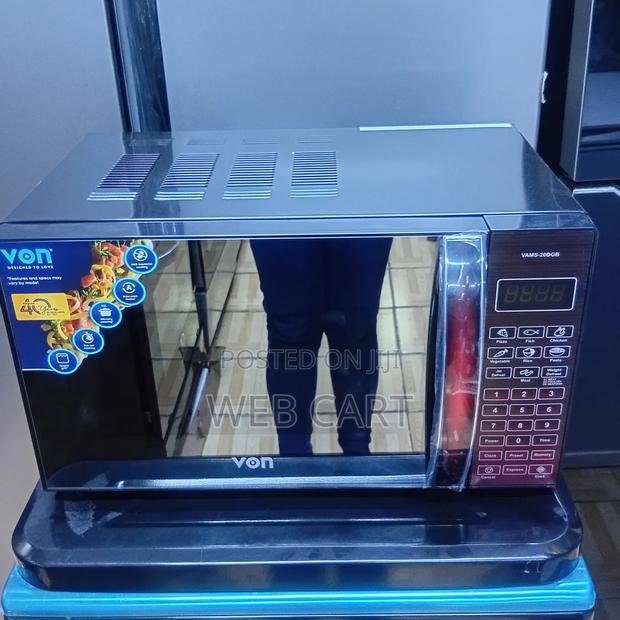 Von Solo Microwave Oven 20l – (Model: Vams-20dgb)