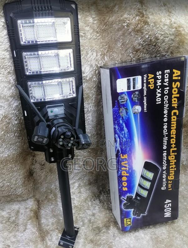 2-in-1 Outdoor Solar Street Light With High Quality Record