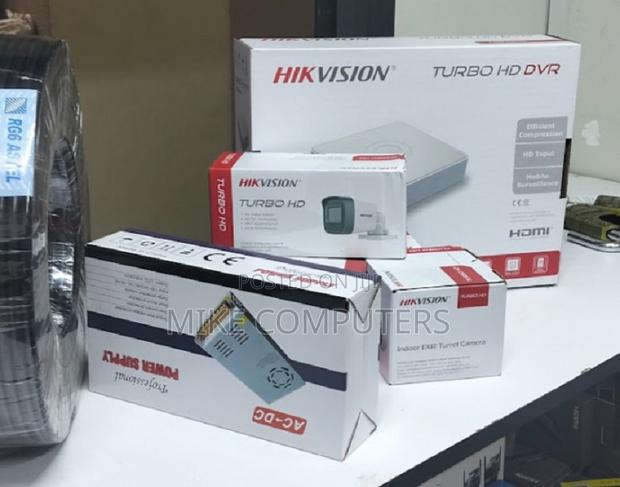 8 Cameras Full Kit Hikvision 2mp Resolution