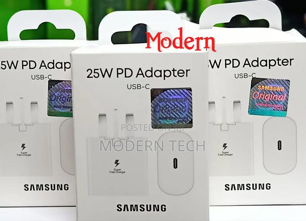 Samsung 25 W Fast Type C Charger 25w Usb C Adapter - thumbnail 2
