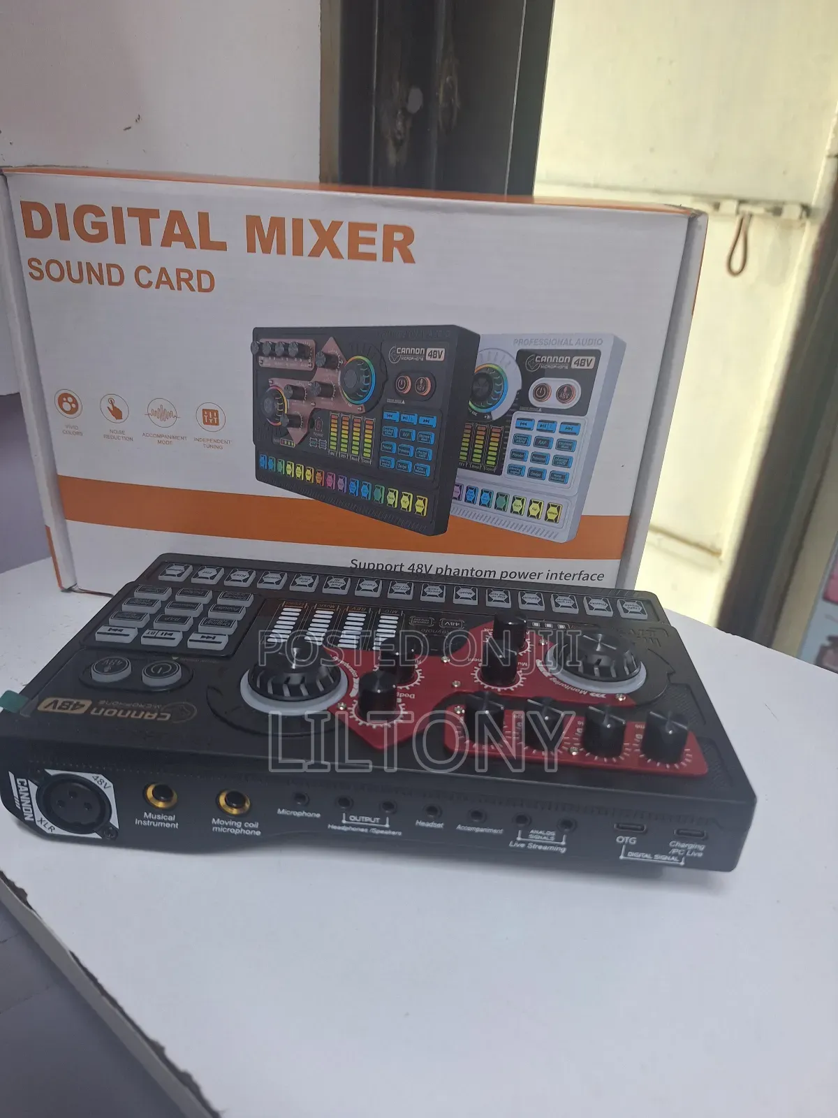 Sound Card With XLR Port