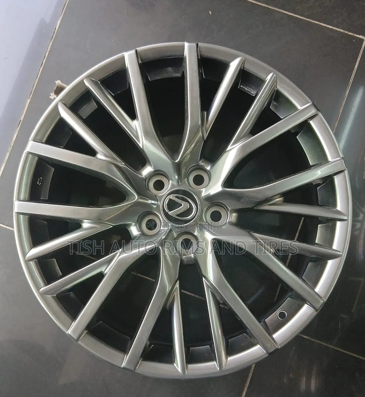 Gray Rims Size 19 For Lexus Rx, Nx