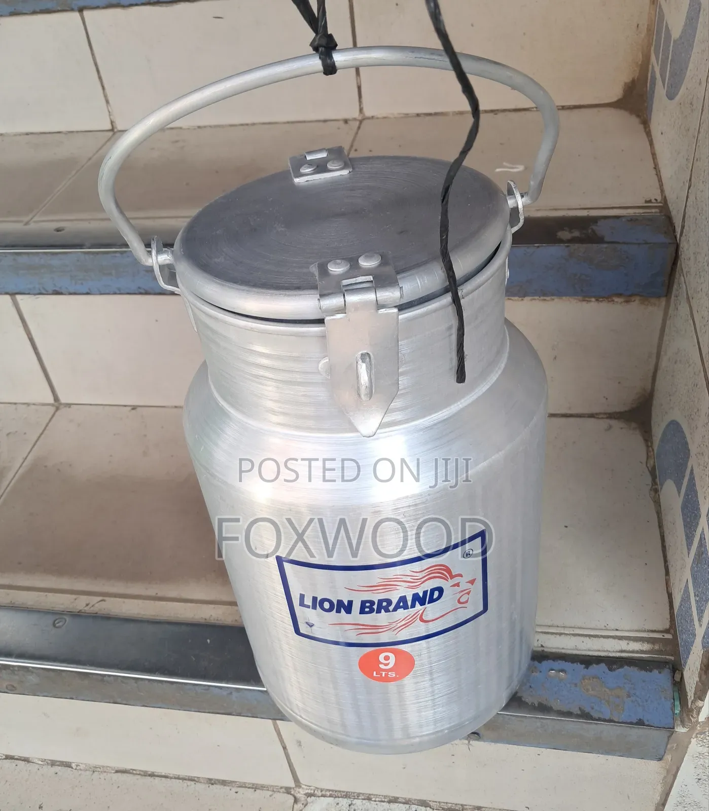 Aluminum Milk Can With Lock 9ltrs.