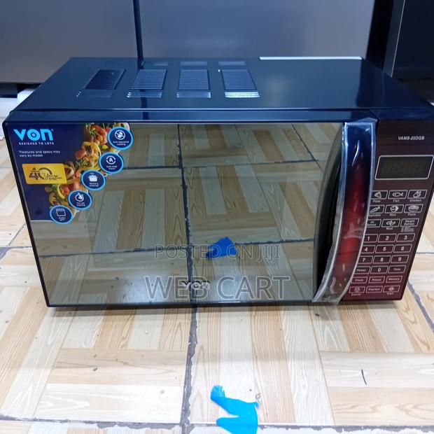 Von 20-Litre Solo Microwave Oven – Vams-20dgb Digital - main view