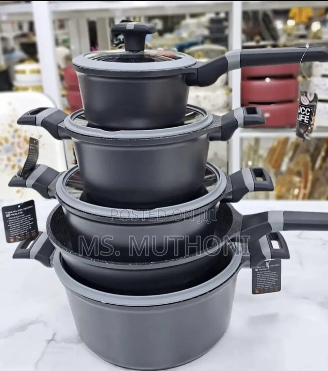 Scratch Resistant Ucc Life Cookware Set
