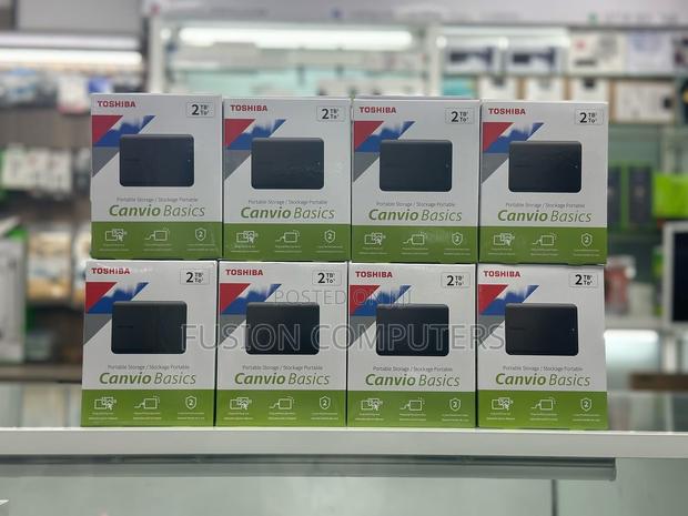 Toshiba Canvio Basics 2tb External Usb 3.0 Hard Drive - main view