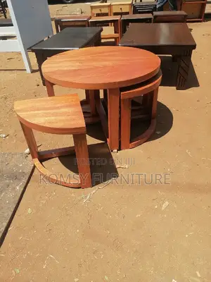 Round Coffee Table Set