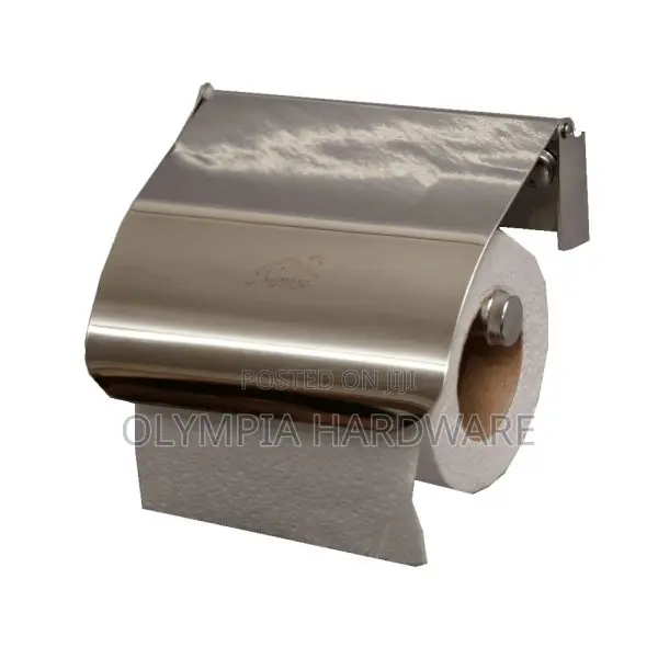 Metal Tissue Holder (Silver