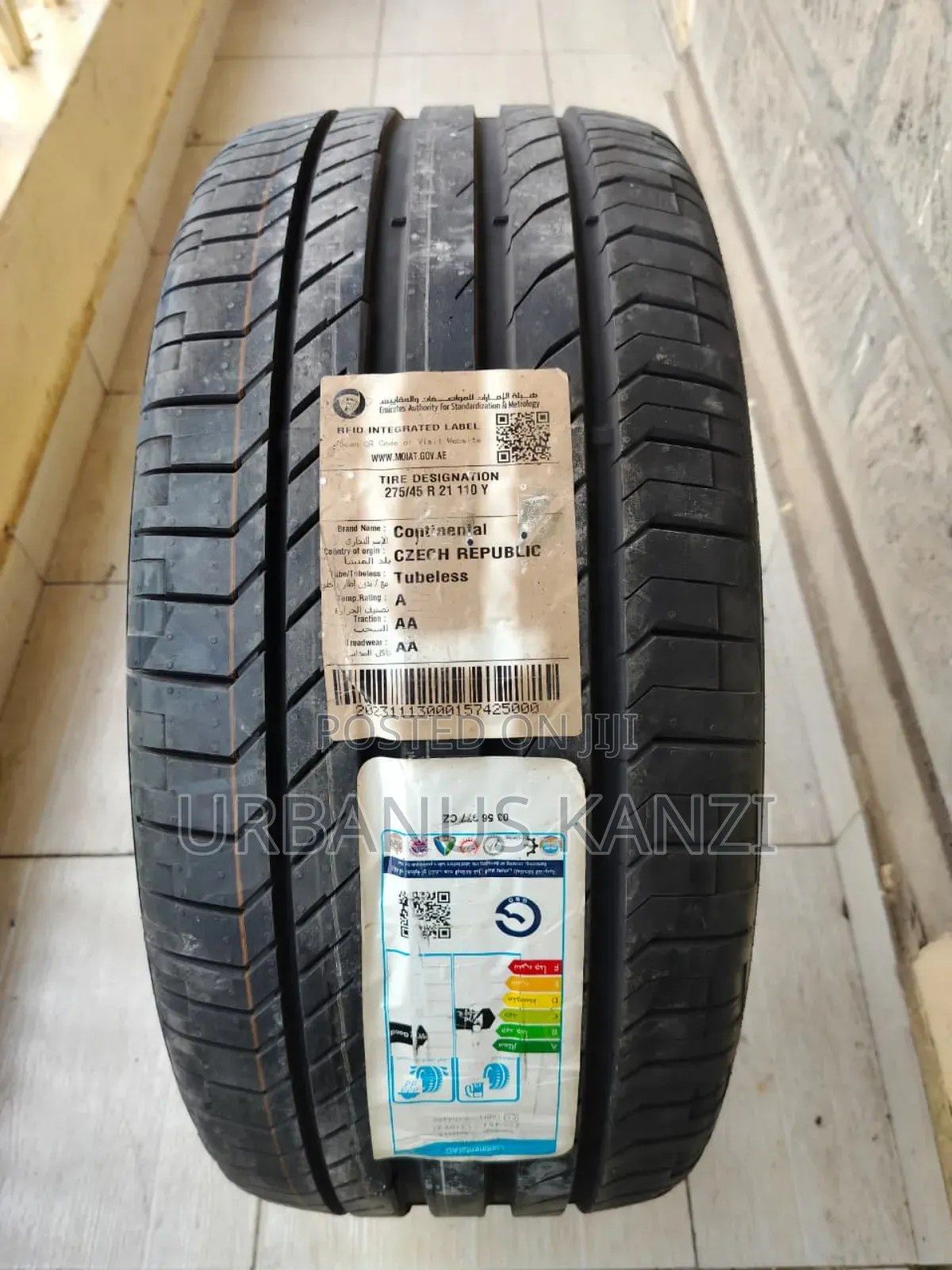 275/45r21 Continental Tyre