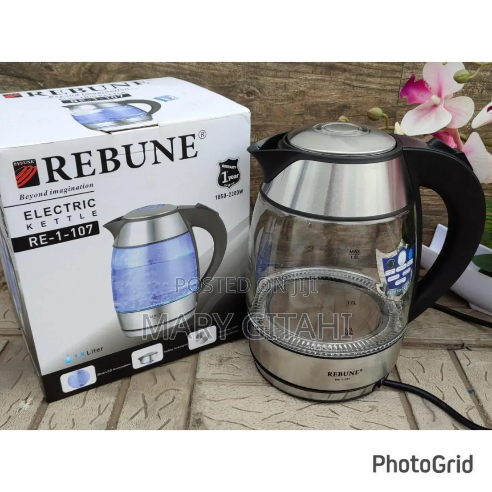 2 L Rebune Illuminating Kettle