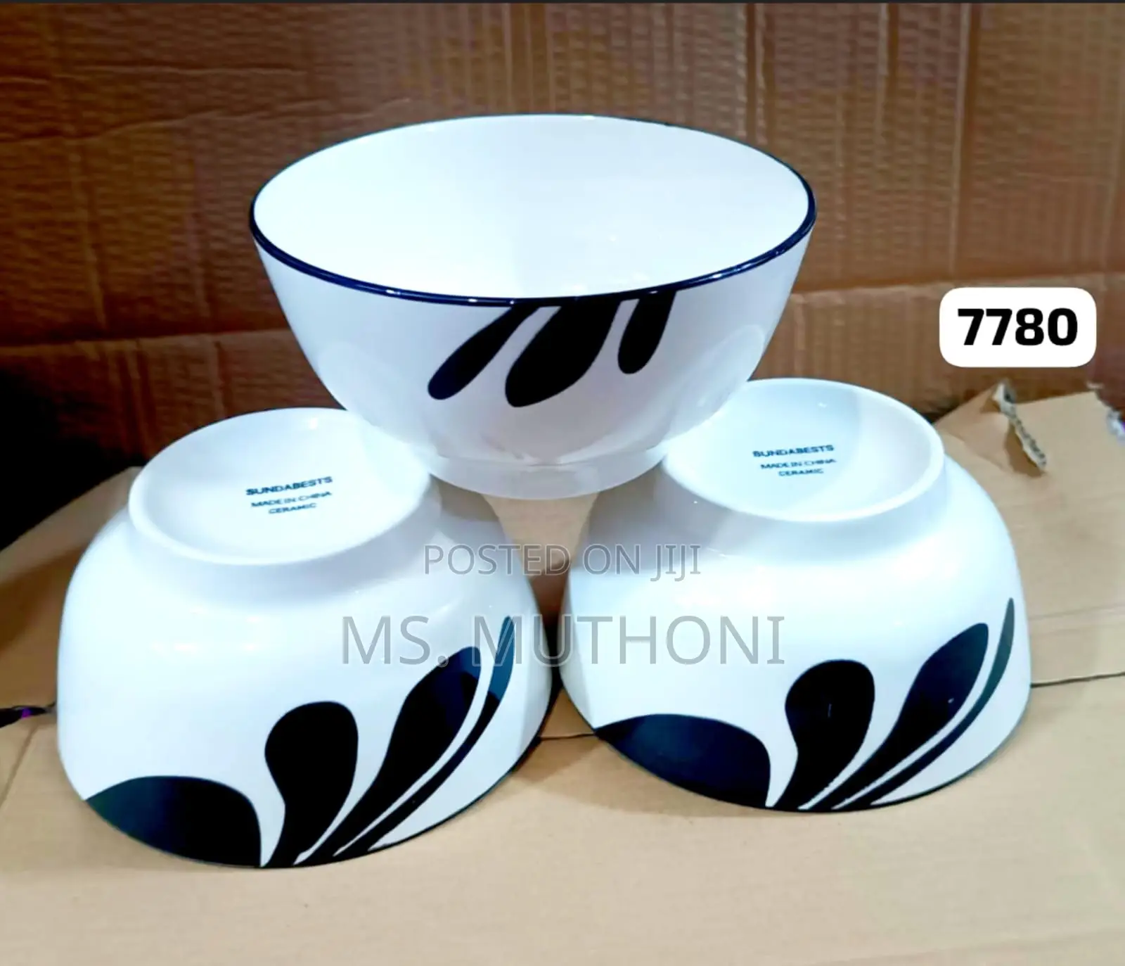 Elegant 6inch Ceramic Bowls