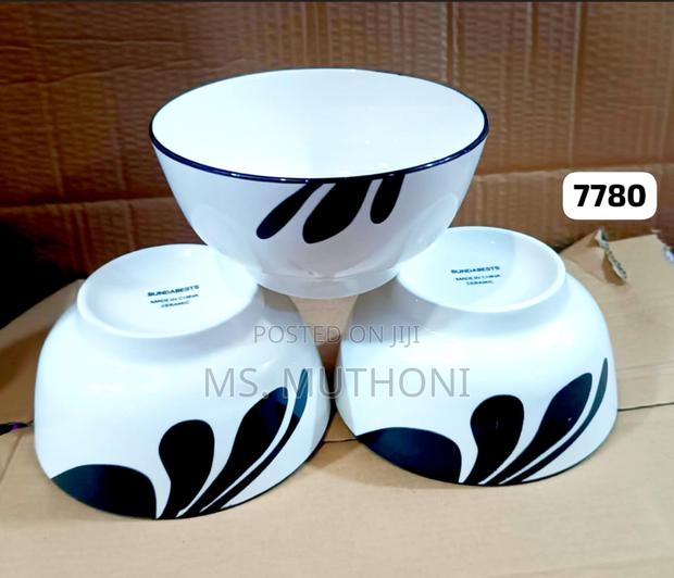 Elegant 6inch Ceramic Bowls - thumbnail 5