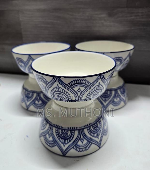 Elegant 6inch Ceramic Bowls - thumbnail 6