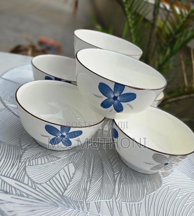 Elegant 6inch Ceramic Bowls - thumbnail 7