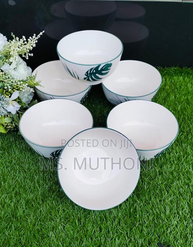 Elegant 6inch Ceramic Bowls - thumbnail 4