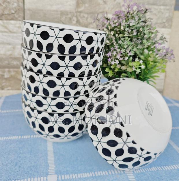 Elegant 6inch Ceramic Bowls - thumbnail 8