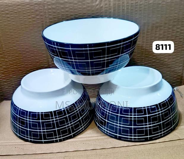 Elegant 6inch Ceramic Bowls - thumbnail 3