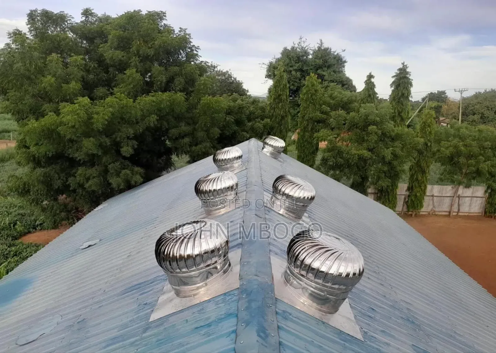 Wind Powered Roof Ventilators/Cyclone.