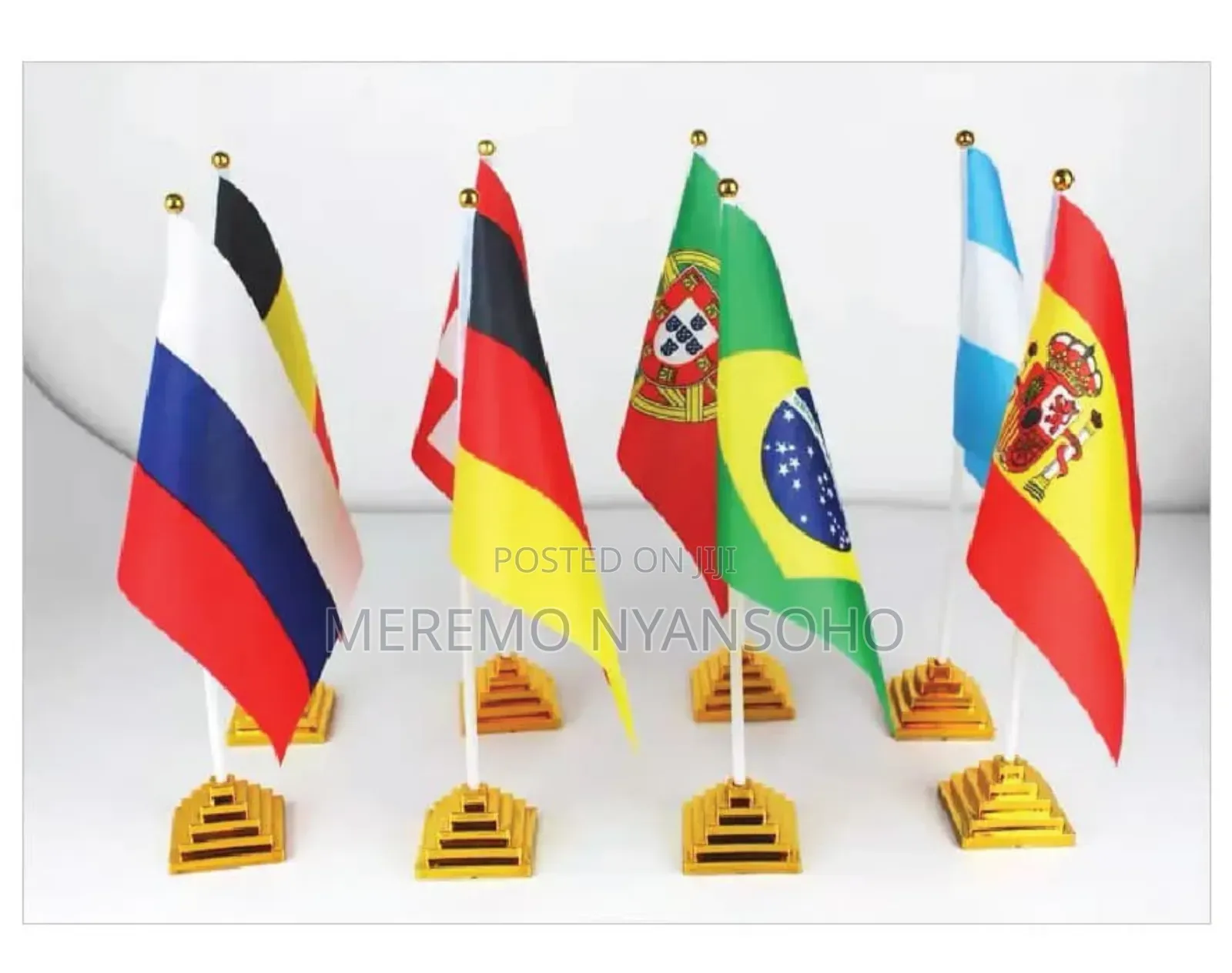 Office Flags and Table Flags With Poles