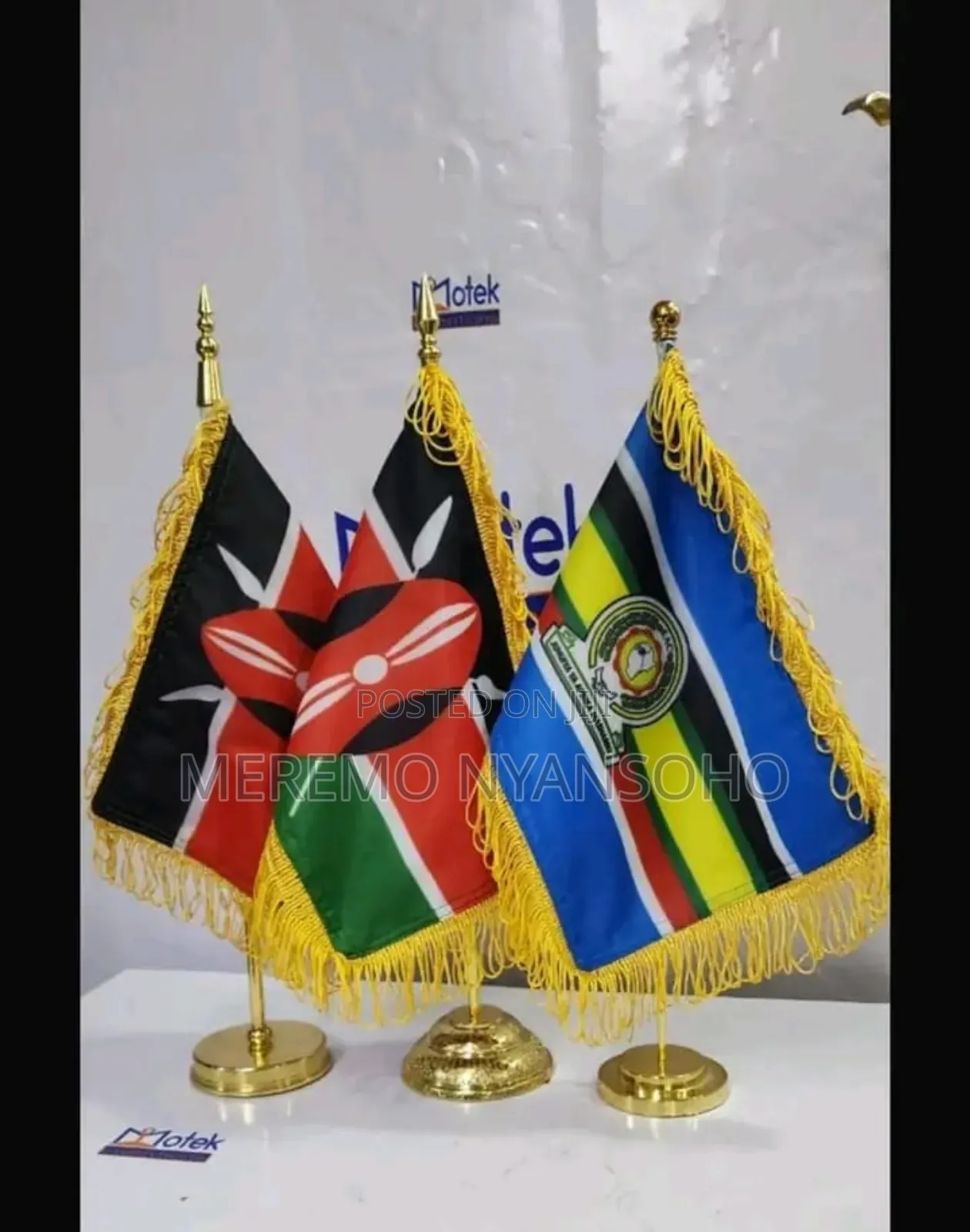 Office Flags and Table Flags With Poles