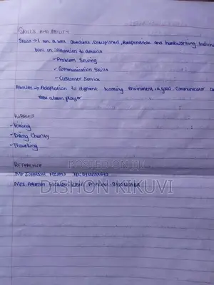Application for a CV as a Loader and Uploader
