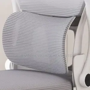 Office Chair:Orthopedic Flip Armrest Seat -Adjustable