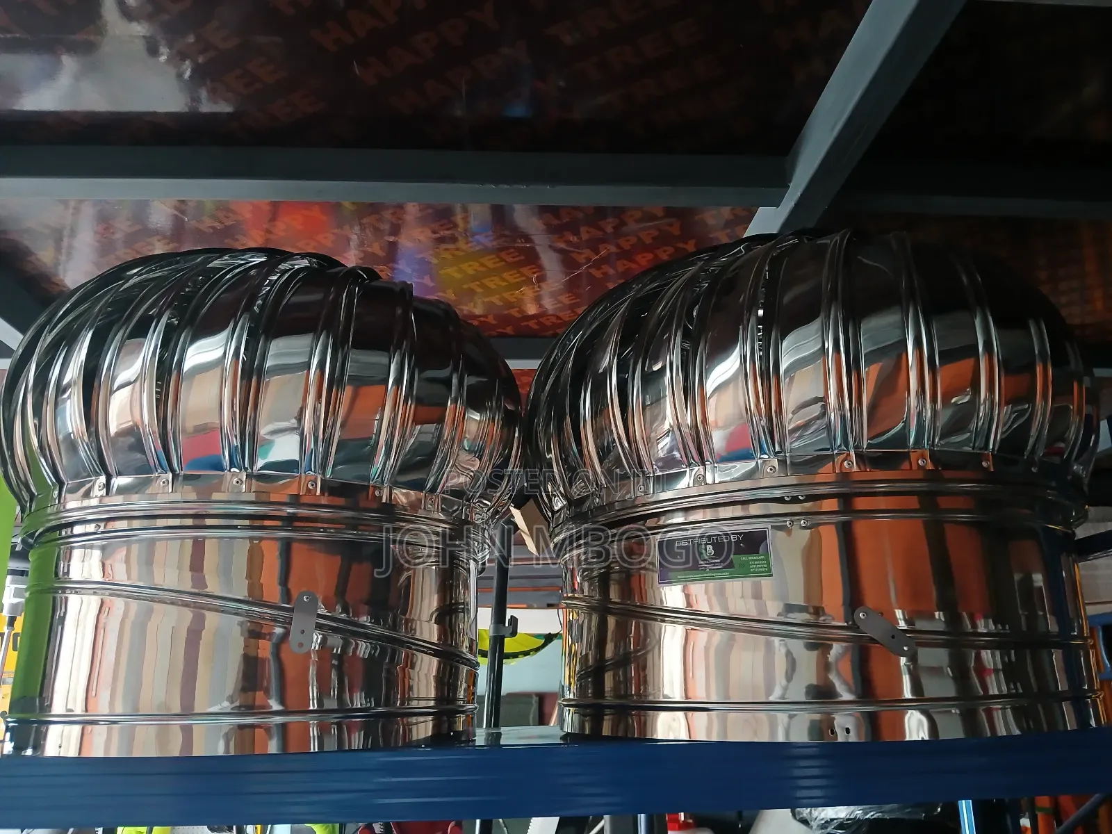 Wind Powered Roof Ventilators/Cyclone.