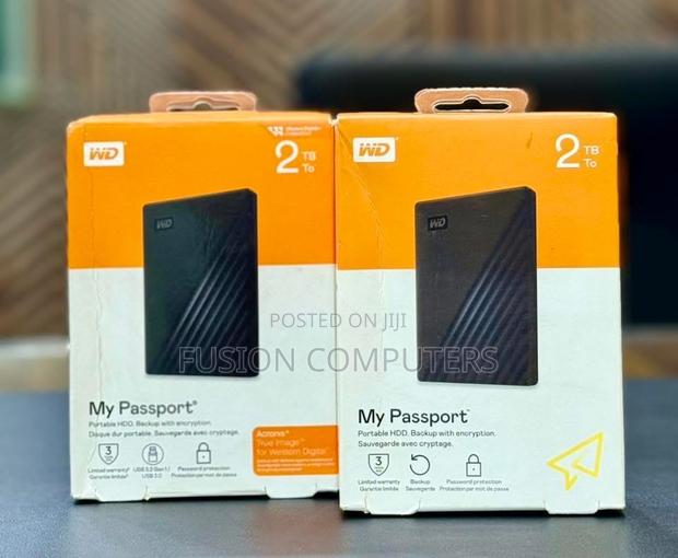 Wd My Passport 2tb External Hard Drive - thumbnail 3