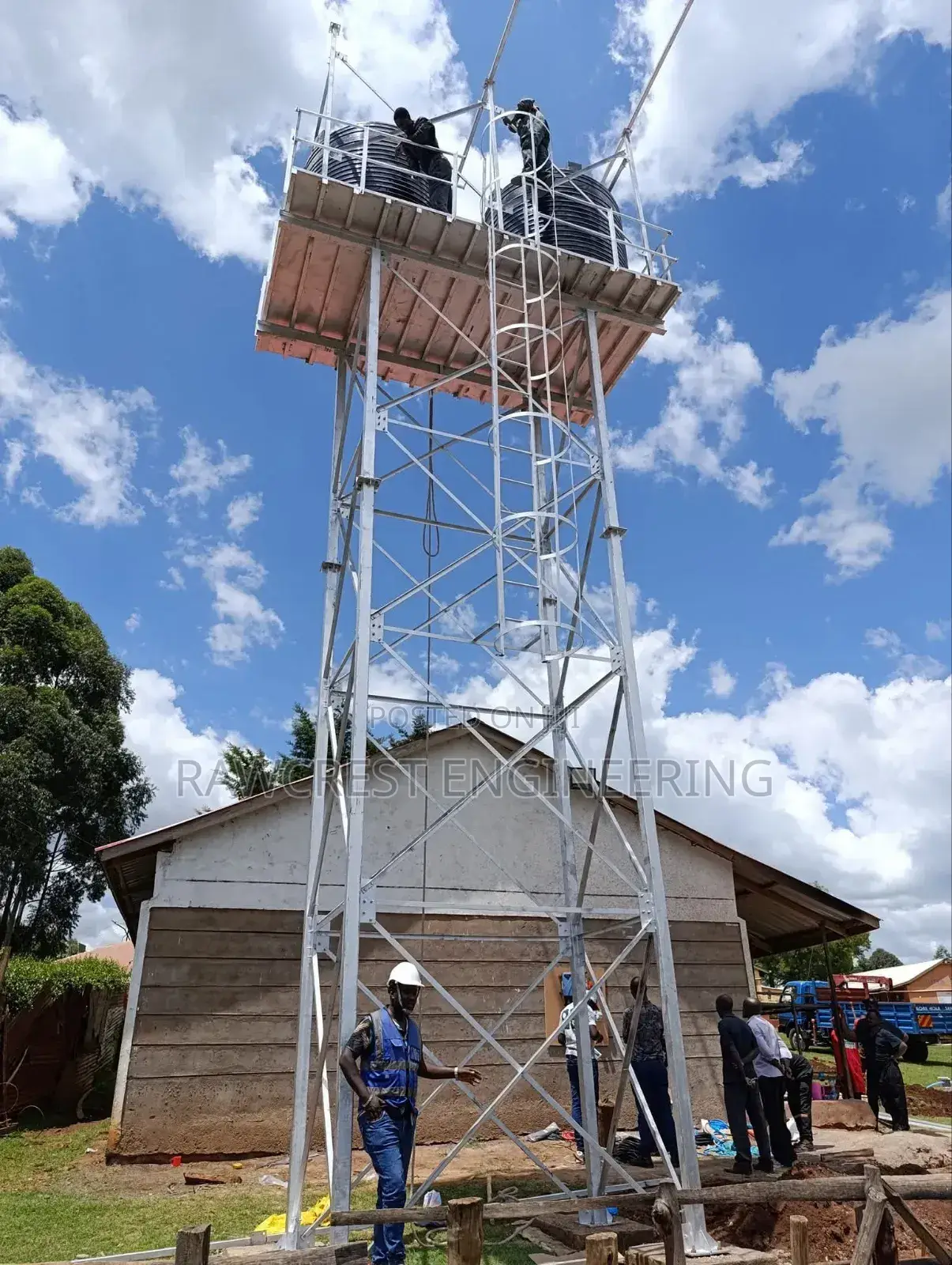 Steel Tower Elevation