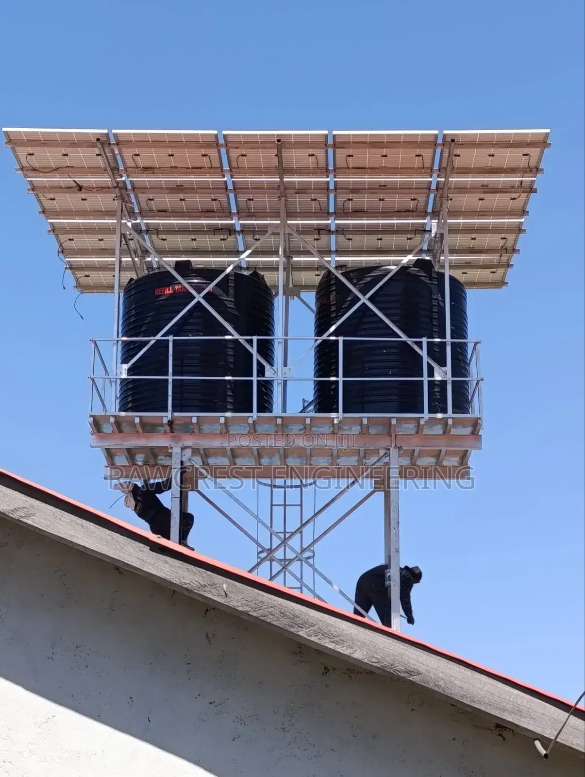 Steel Tower Elevation