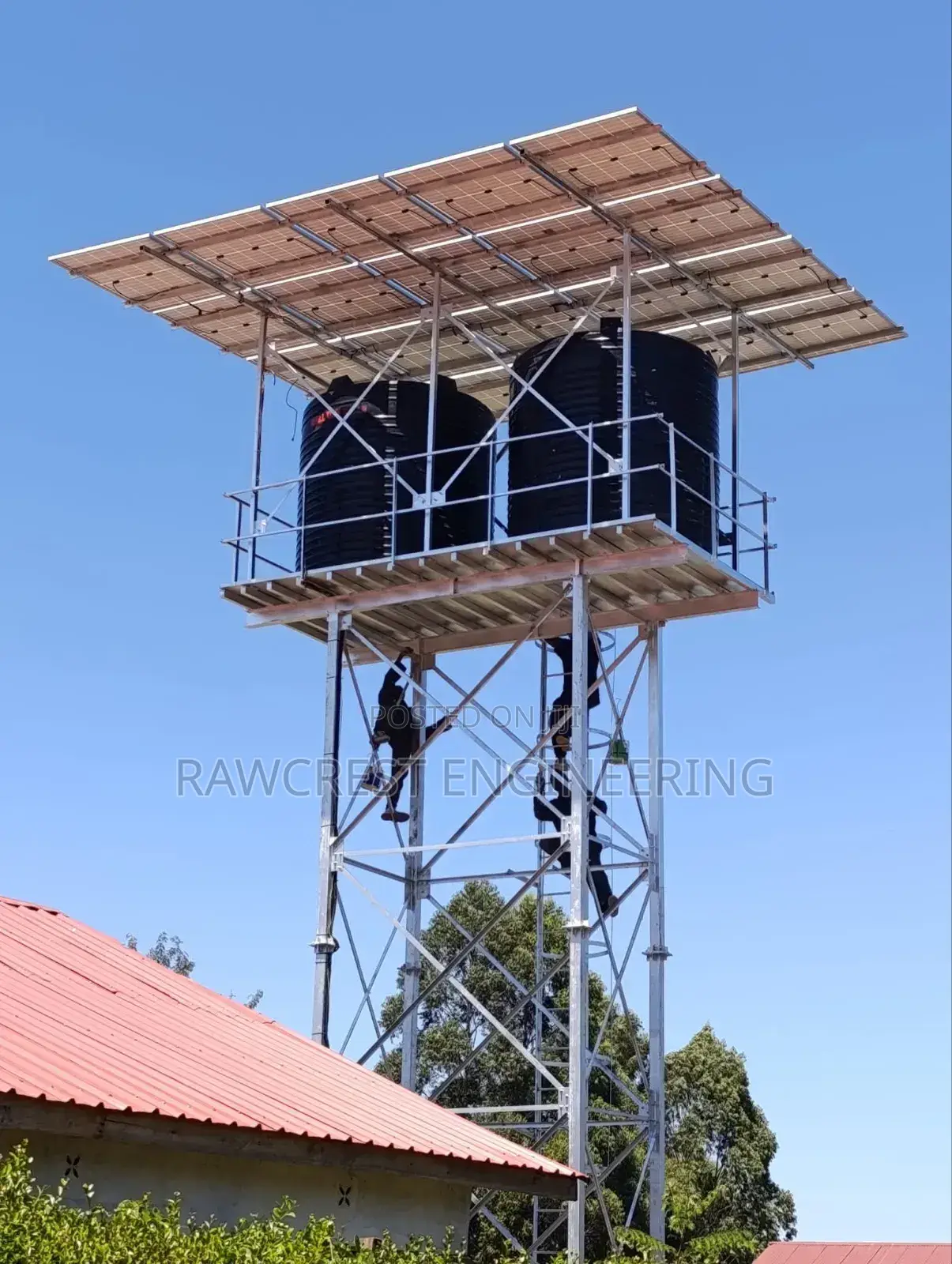 Steel Tower Elevation