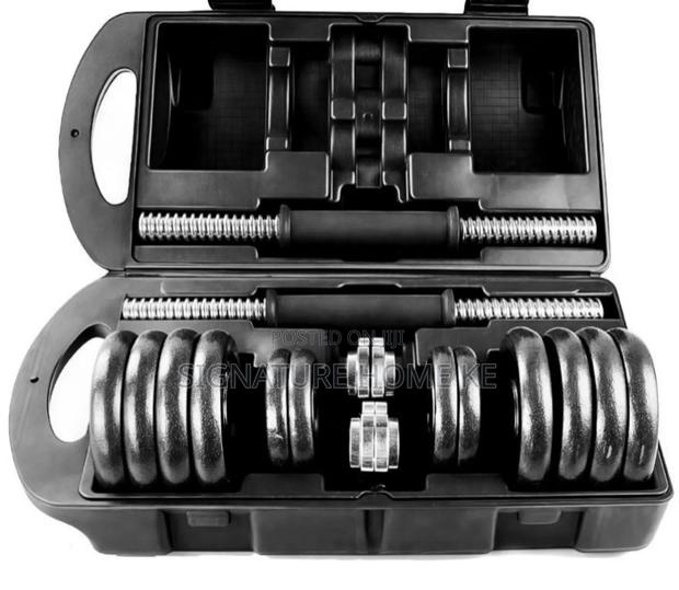 30kg Dumbbell Set With Casing - thumbnail 2