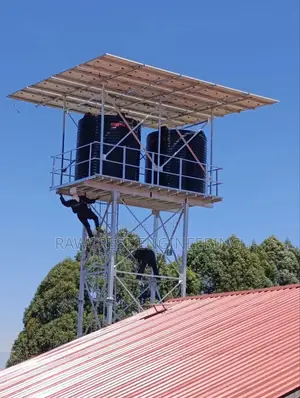 Steel Water Tower Construction