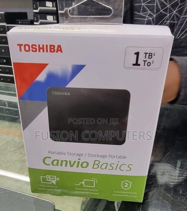 Toshiba Canvio Basics 1tb Portable Hard Drive - main view