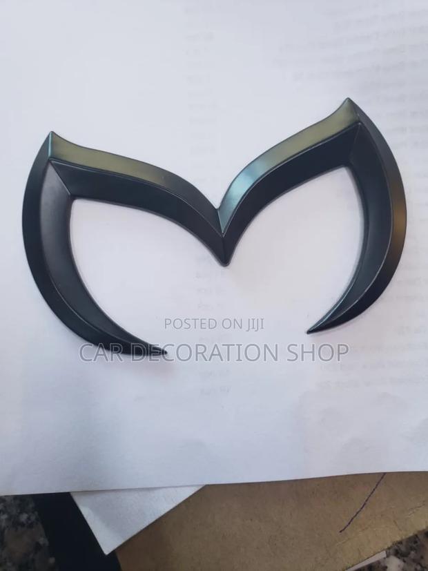 Black M Mazda Boot Logo - main view