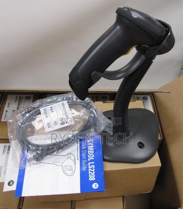 Zebra Symbol Ls2208 Handheld Laser Barcode Scanner - main view