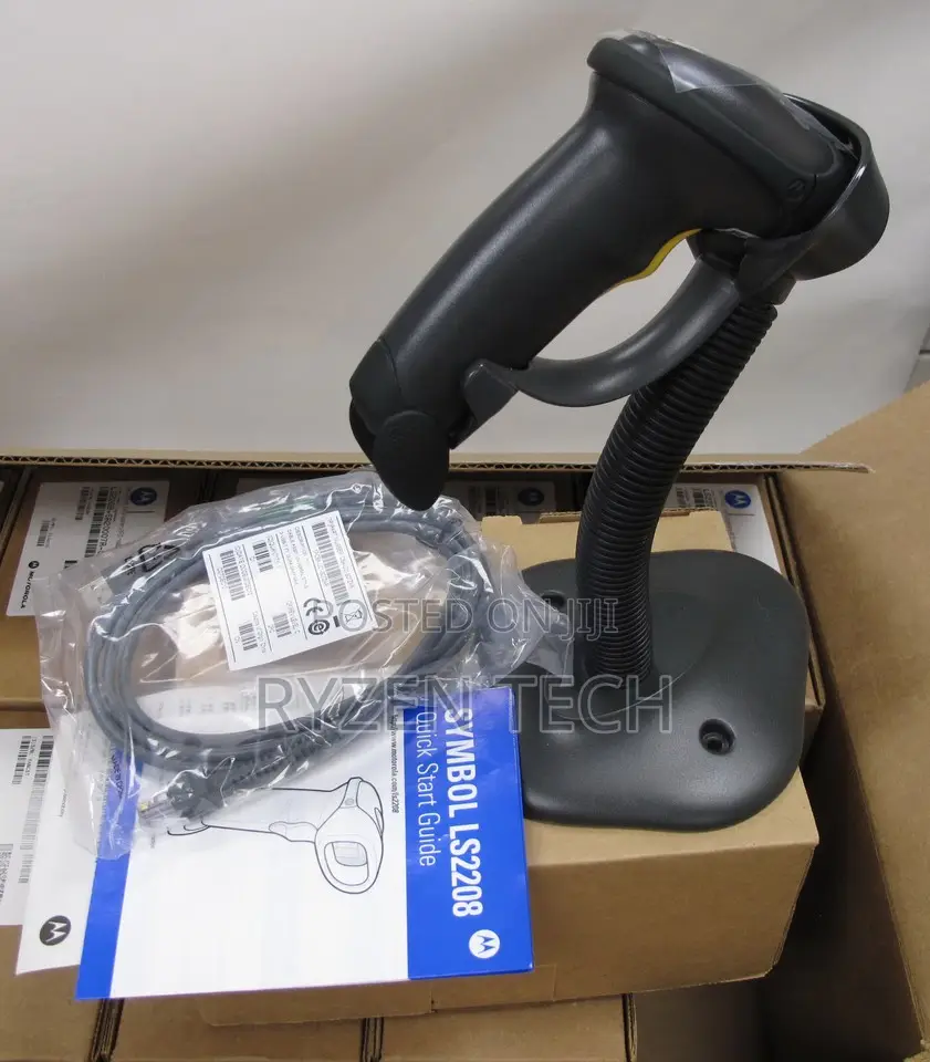 Zebra Symbol Ls2208 Handheld Laser Barcode Scanner