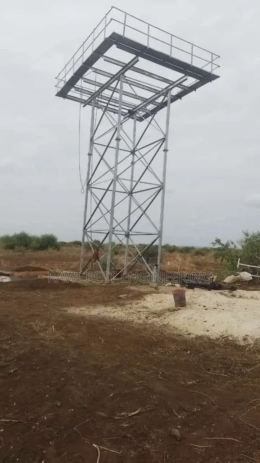 Steel Water Tower Structure