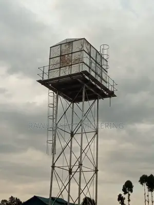 Steel Water Tower Elevation