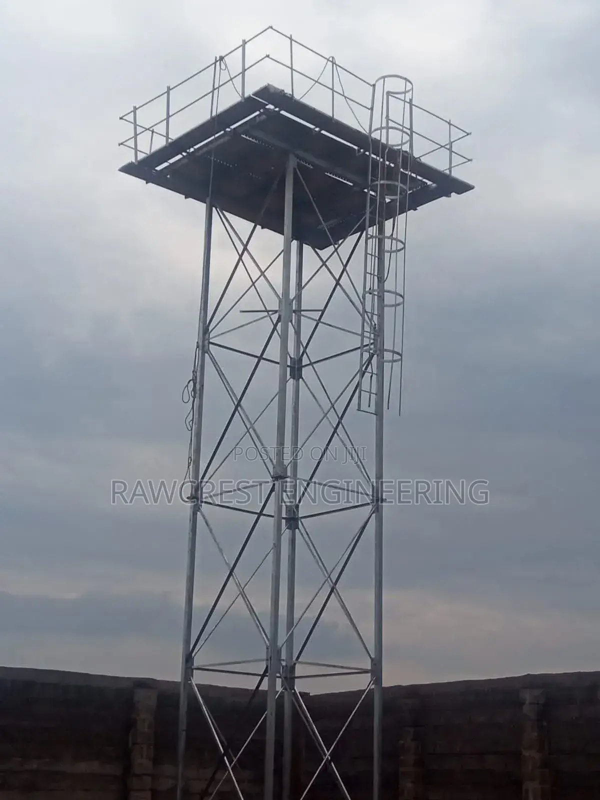 Steel Water Tower And Panel Tank Installation