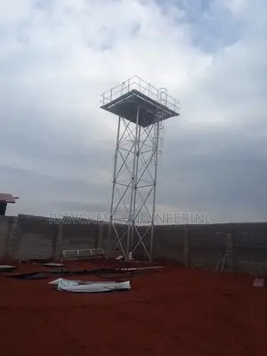 Steel Water Tower And Panel Tank Installation