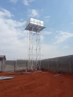 Steel Water Tower And Panel Tank Installation
