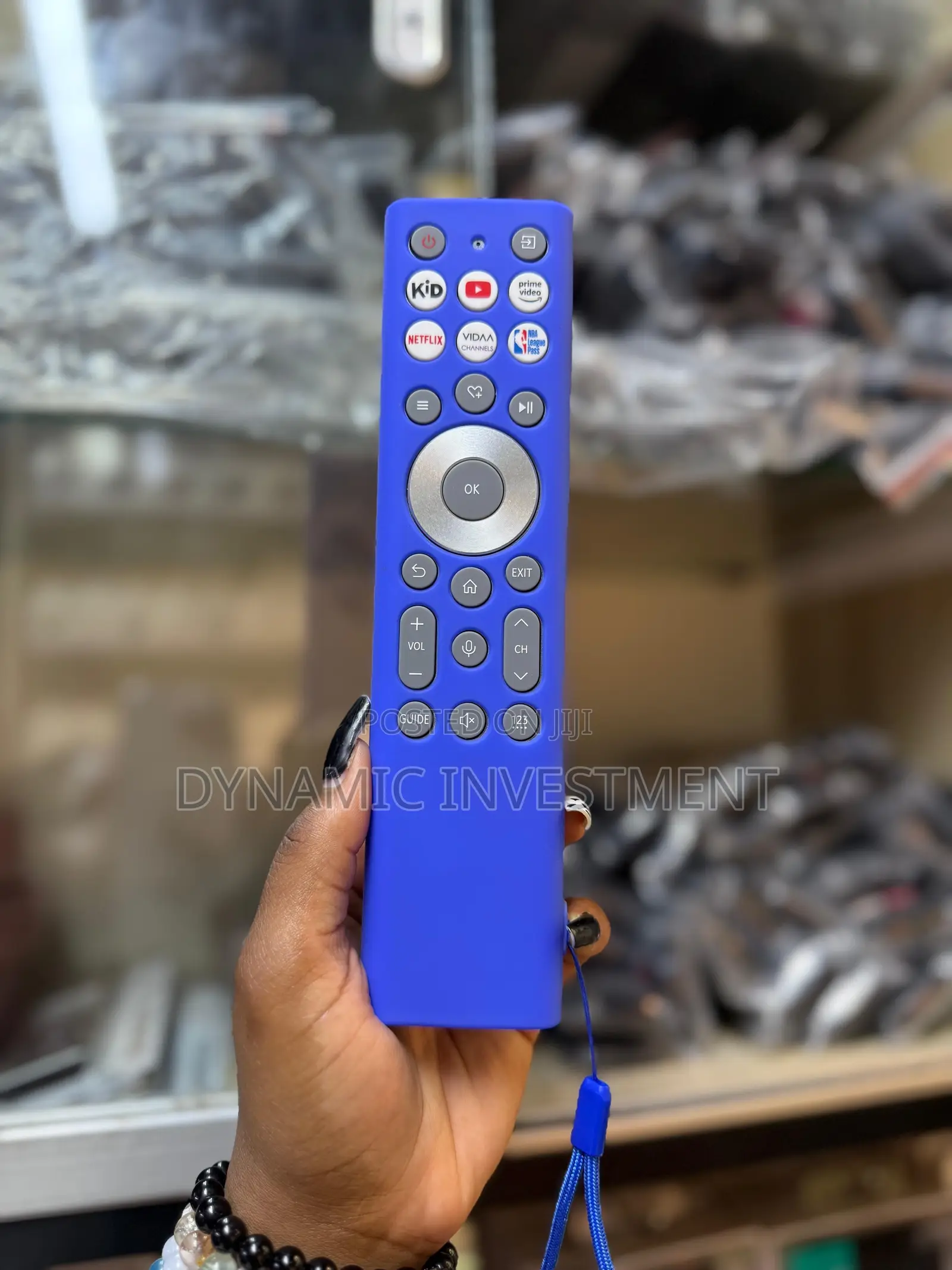 Hisense A7 U8 Tv Remote Control and Protective Cover/Case