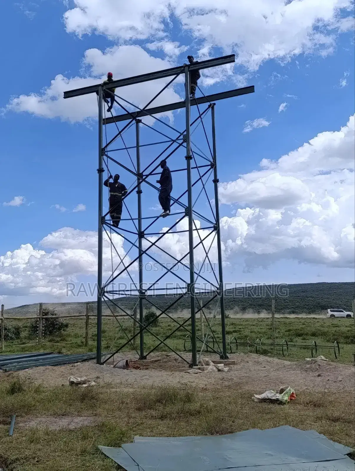 Steel Water Tower Elevation And Fabrication