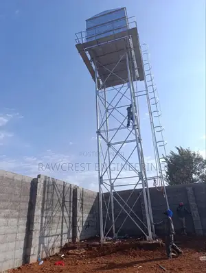Steel Water Tower Construction