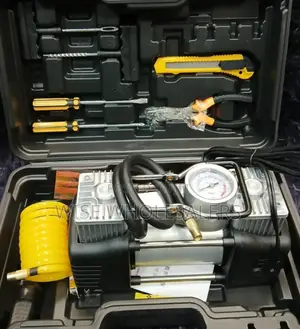 Air Compressor With Tools