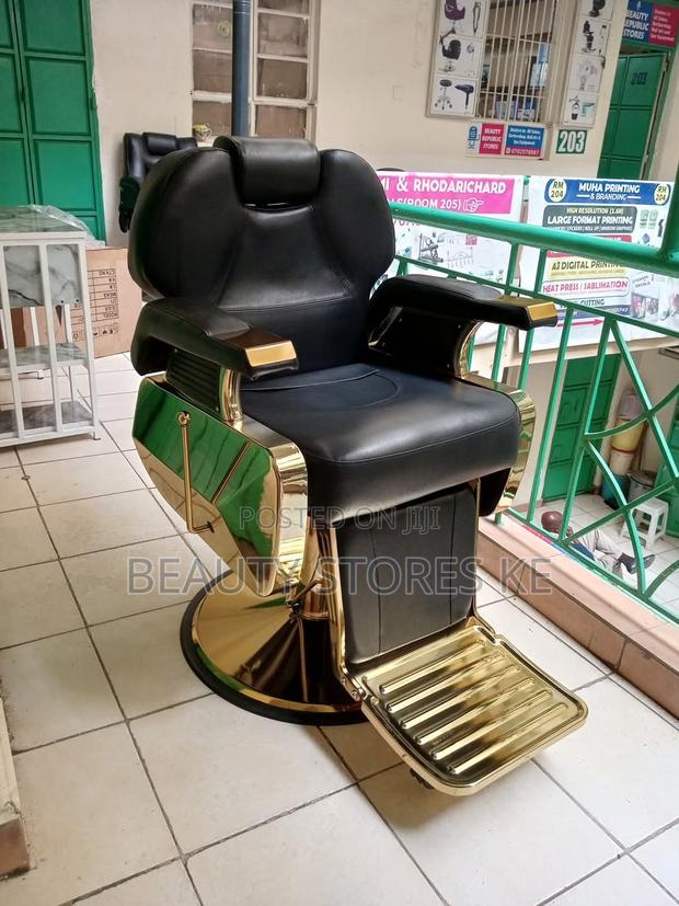 Gold Version Jumbo Barber Chair