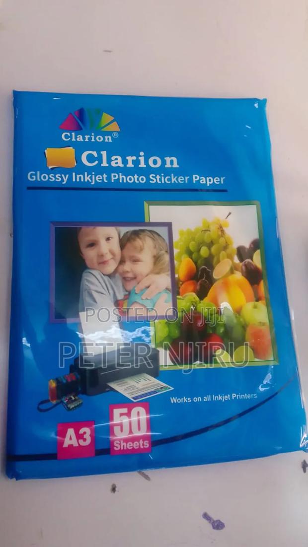 A3 Sticker Matglossy Paper Available - main view